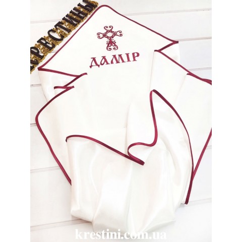Крыжма для мальчика "Дамир" Крыжма для мальчика "Дамир"